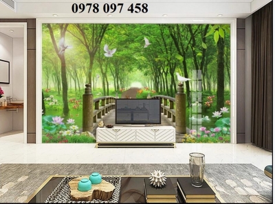 Gạch tranh đẹp trang trí phòng