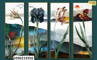 Gạch tứ quý 3D đẹp