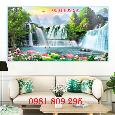 Tranh gạch men phong cảnh - gạch 3d