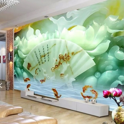 Tranh gạch 3d phong thủy phòng khách - 042XPP