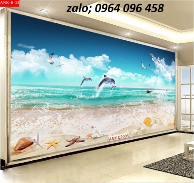 Tranh gạch 3d phong cảnh biển - SCX72