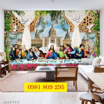 Mẫu gạch 3d công giáo