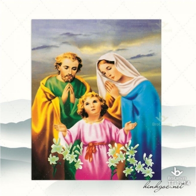 Tranh gạch 3d tranh thiên chúa - MBV66