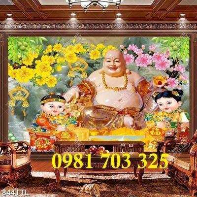 Gạch tranh đẹp 3d tài lộc