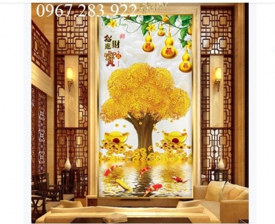 Tranh 3D- Tranh phong cảnh khổ dọc