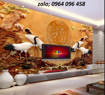 Tranh gạch 3d ốp tường phòng khách đẹp - GSXC43