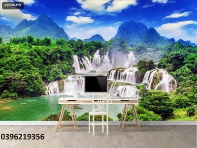 Tranh gạch sơn thủy đẹp