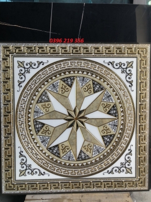 Gạch men 3d, chiếu nghỉ 80x80cm