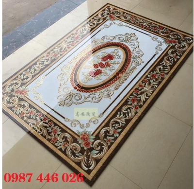 Gạch nền phòng khách đẹp HP722
