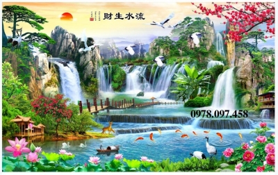 Tranh gạch phong cảnh - tranh gạch