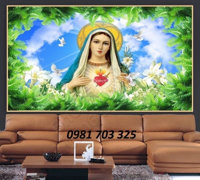 Tranh công giáo- gạch tranh trang trí