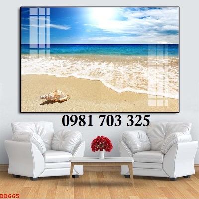 Gạch tranh phong cảnh biển