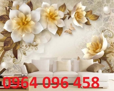 Tranh gạch 3d trang trí phòng khách đẹp - PUY65