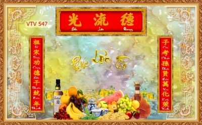Tranh phòng thờ - gạch tranh 3D