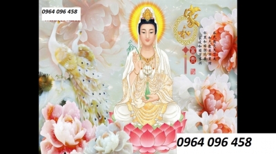 Tranh gạch 3d phật bàn thờ - RƯQ41
