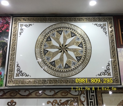 Gạch thảm lát nền nhà hoa văn đẹp ấn tượng
