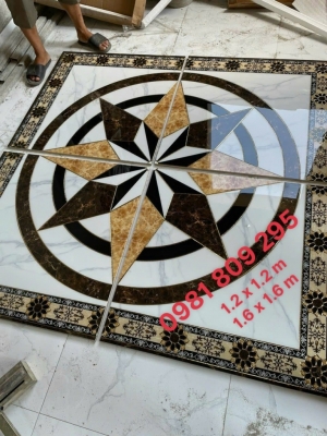 Gạch thảm chiếu nghỉ lát sảnh đẹp NH3533