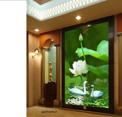 mẫu tranh gạch 3d đẹp