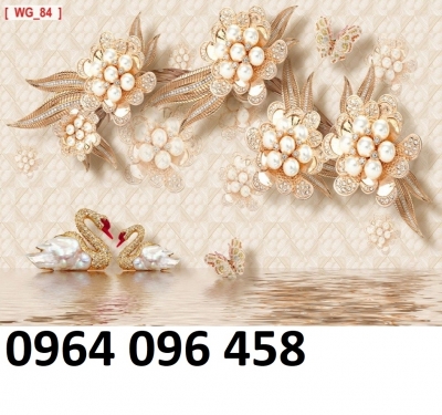 Tranh gạch 3d sứ ngọc trang trí phòng khách - SCX63