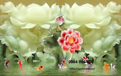 Tranh gạch 3d khổ lớn - SCV63