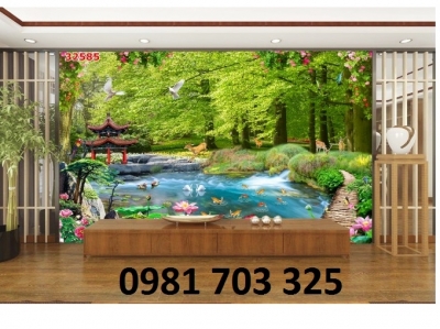 Tranh 3D- gạch tranh trang trí