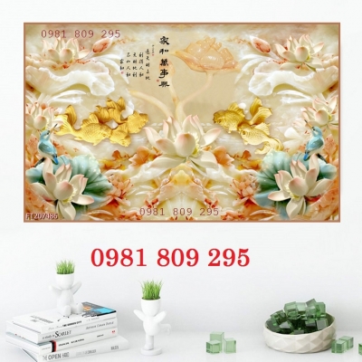 Gạch tranh ốp tường - gạch tranh 3d