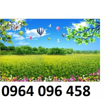 Tranh cảnh thiên nhiên 3d - tranh gạch 3d ốp tường - FCVBB7