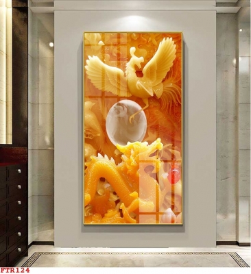 Tranh gạch hổ 3D đẹp