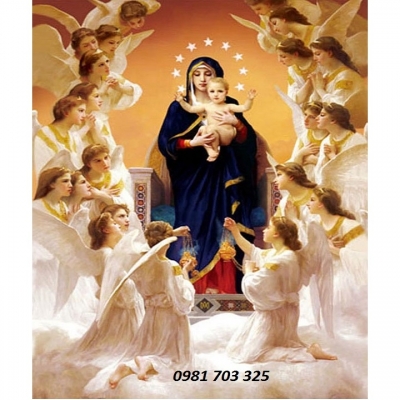 gạch tranh công giáo ốp tường