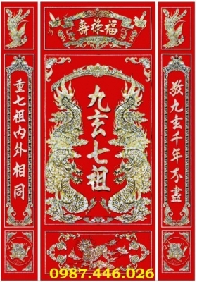 Gạch tranh phòng thờ đẹp