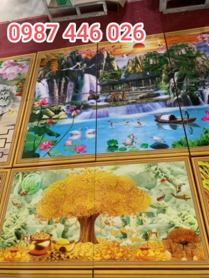 Gạch tranh Hồ Chí Minh HP8724