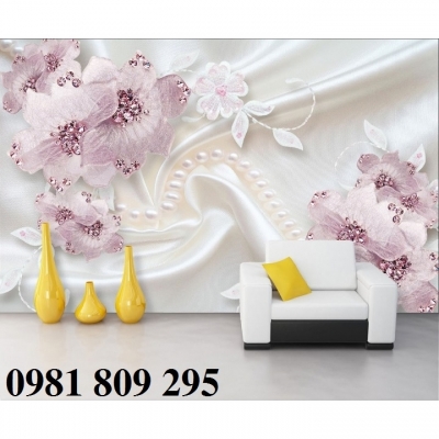 Gạch tranh , tranh gạch men phòng khách