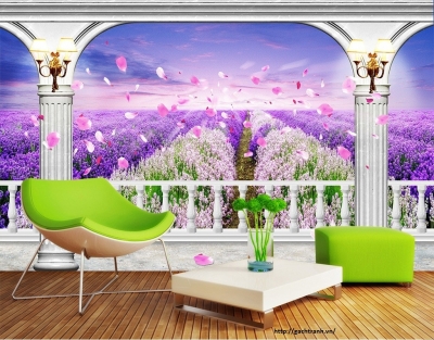 tranh gạch 3d cửa sổ  098GB