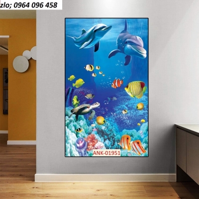 Tranh gạch 3d ốp tường phòng tắm - MNB4