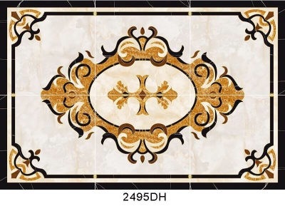 Trang trí nền nhà - thảm gạch 3D