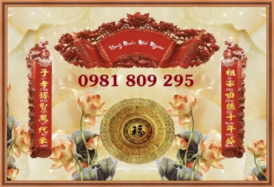 Tranh gạch trang trí cho phòng thờ Hn999