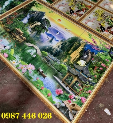 Gạch tranh, gạch ốp tường 3d
