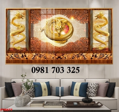 Tranh gạch phong thủy tuổi rồng