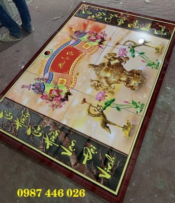 Gạch tranh phòng thờ đẹp HP87