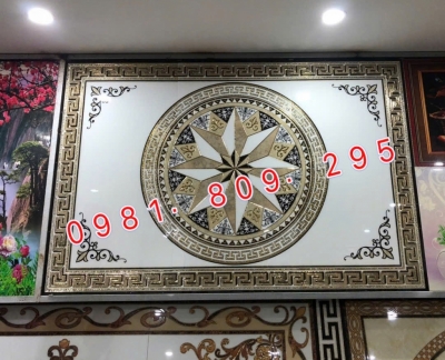 Gạch thảm trang trí hiên nhà mới