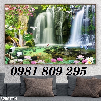 Tranh 3d phong cảnh - tranh gạch 3d phong cảnh