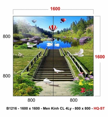 Gạch men dán phòng khách