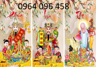tranh 3d phú lộc thọ - gạch tranh 3d