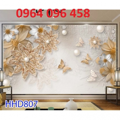 Tranh gạch 3d - gạch tranh 3d ốp tường phòng khách - 544C