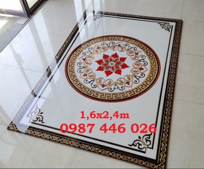 Thảm gạch hoa đẹp lát nền Hp5782