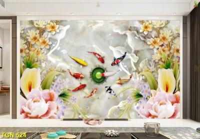 Tranh gạch 3d phòng khách - FDSX32