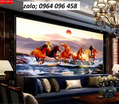 Mẫu tranh gạch 3d mã đáo thành công - 65QXH