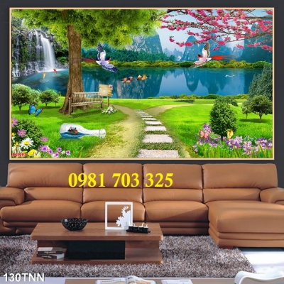Tranh gạch phong cảnh ốp t