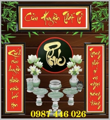 Tranh gạch phòng thờ 3d HP97373