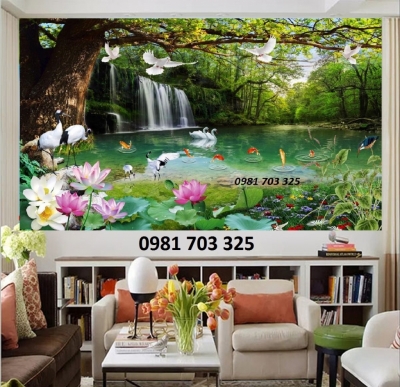 Tranh phong cảnh- gạch tranh